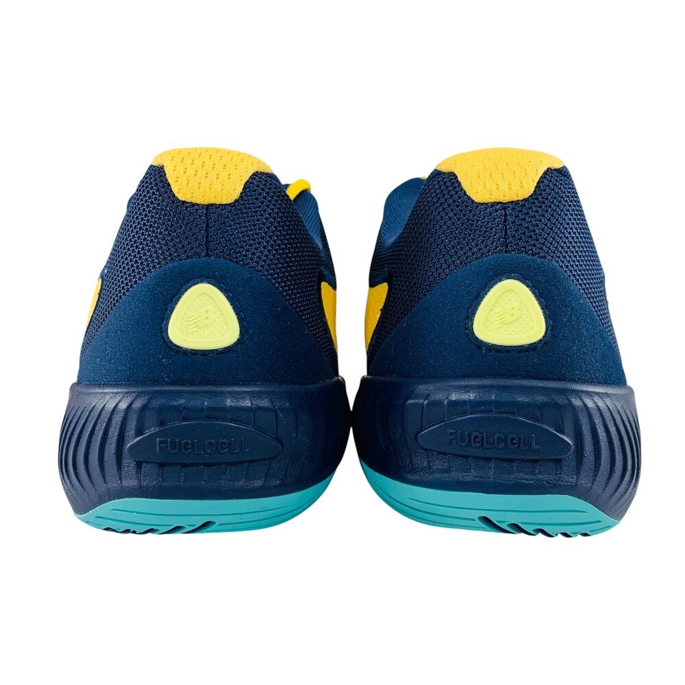 New Balance FuelCell 996v6 NB Navy Gold Men's Tennis Pickleball Shoes MCH996I6 - Picture 6 of 10